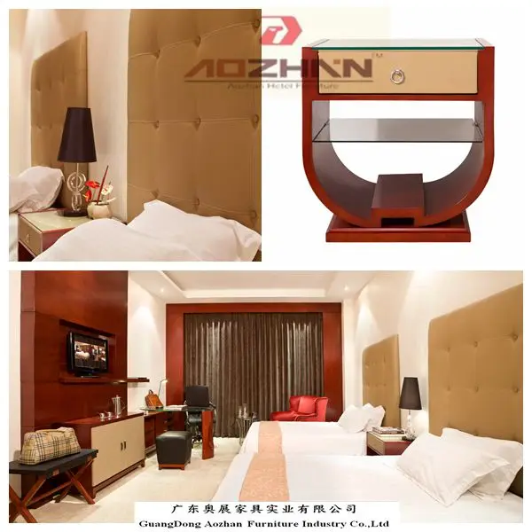 ドバイ現代の高級ホテル家具寝室ナイトスタンド仕入れ・メーカー・工場