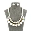 /product-detail/handmade-fashion-jewelry-big-artificial-ivory-pearl-collar-statement-necklace-and-earrings-set-60772570146.html
