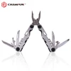 Multi Knife Multitool Pliers 13 in 1 Foldable Stainless Steel Black Pocket Tool for Outdoor Hiking Camping
