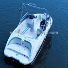 Low price SJF21A High Speed fiberglass cabin cruiser boats