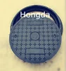 Dia300mm capital odf loading 5tons composite material round manhole cover block and frame