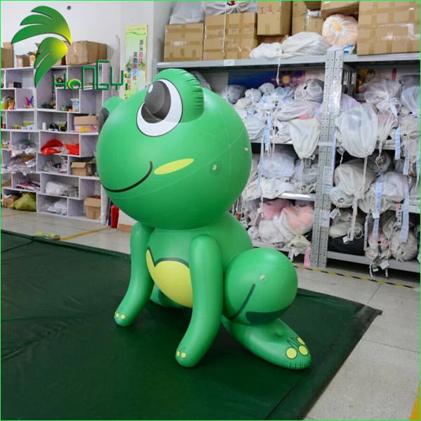 Inflatable frogs (3)