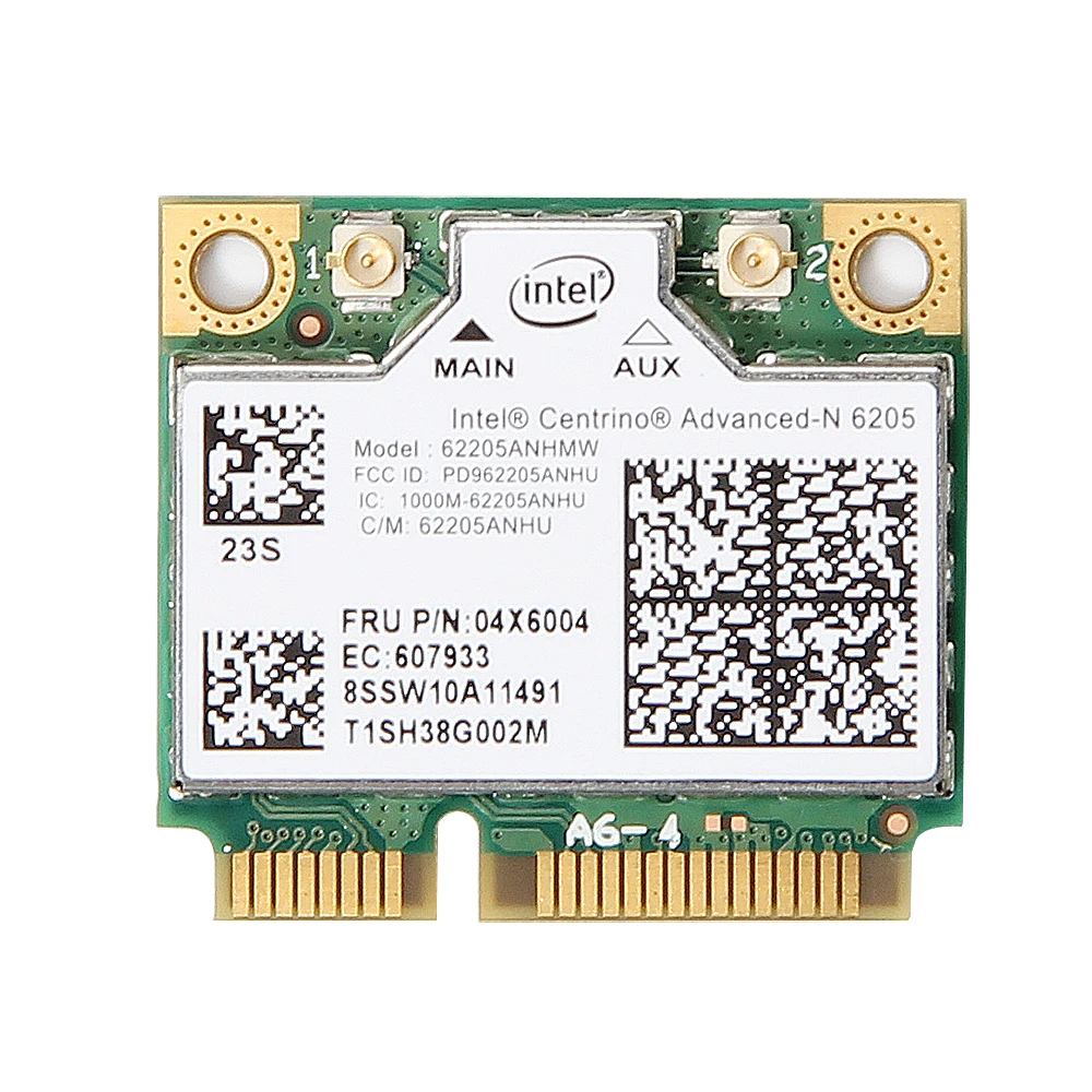 Intel Centrino Advanced N Ibm Lenovo X1 04W3769 62205ANSFF Carbon Wireless Ca gl 