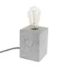 Modern simple Nordic Square Cement Concrete Table Light Desk Lamp