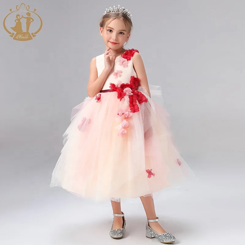 2019 New Fashion Floral Decoration Stain Belt Chiffon Sleeveless Girl Party Dress, Kinds of colors for choosing
2019 New Fashion Floral Decoration Stain Belt Chiffon Sleeveless Girl Party Dress, Kinds of colors for choosing