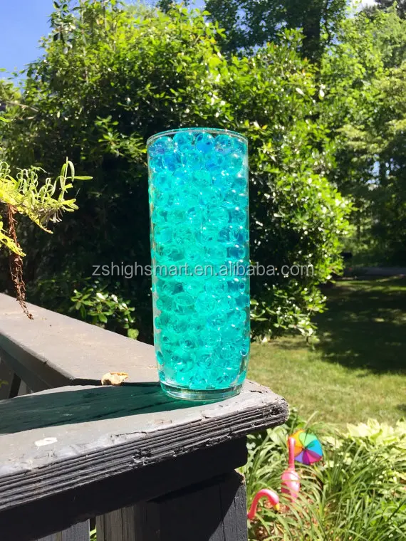 turquoise water beads