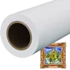 wholesale art supplies printing material waterproof printable coated digital printing inkjet canvas fabric roll for inkjet print