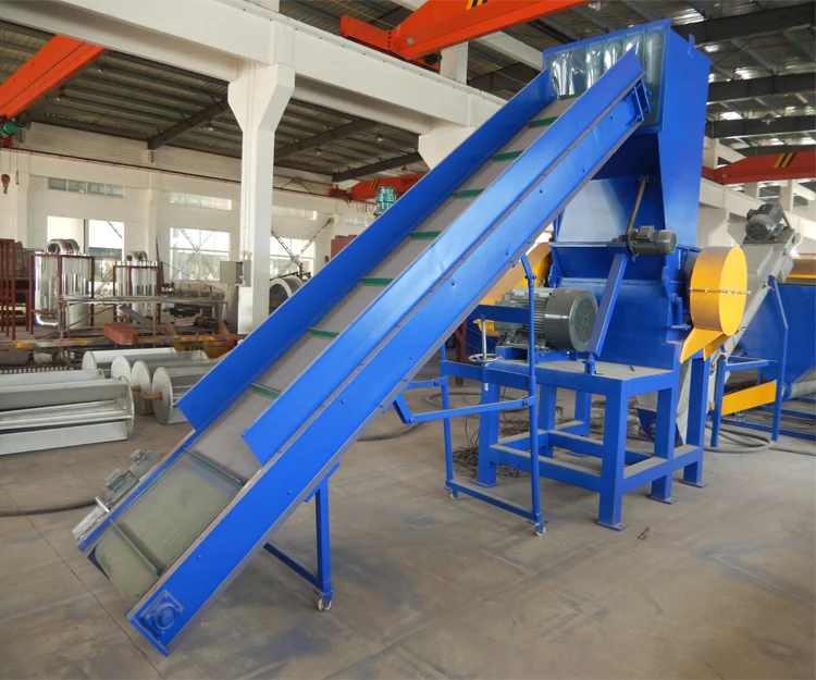 waste pe film recycling machinery/waste pp film washine line/used plastic washing recycling line