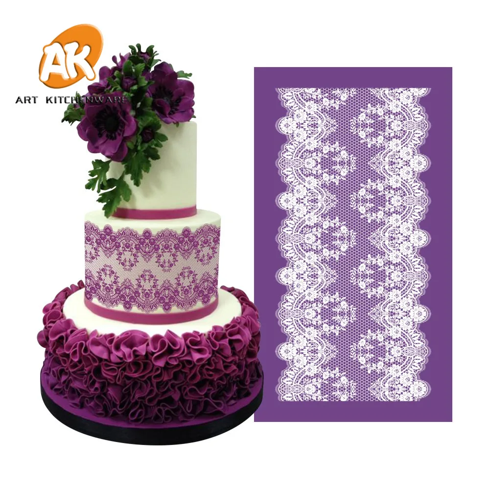 AK Fondant Cake Decorating Lace Flower Drawing Stencil Safe for Food Icing Tools Wedding Cake Decoration Mesh Stencil
AK Fondant Cake Decorating Lace Flower Drawing Stencil Safe for Food Icing Tools Wedding Cake Decoration Mesh Stencil