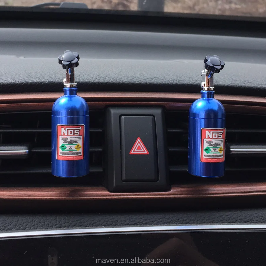 4Colors JDM Aluminium NOS Bottle Tank Car Air Freshener Air Outlet Vent Solid Perfume Clip, Red/blue/black/silver
4Colors JDM Aluminium NOS Bottle Tank Car Air Freshener Air Outlet Vent Solid Perfume Clip, Red/blue/black/silver