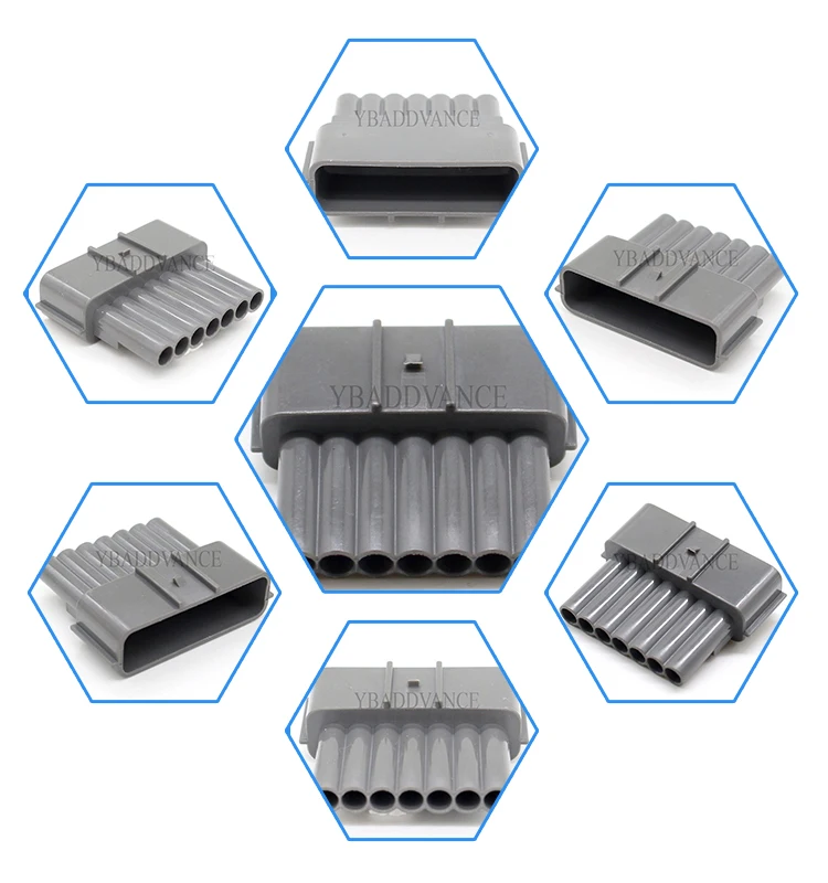 7 Pin Male Ignition Coil Connector Fit For Skyline R32 GTS-T RB20DET