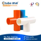 PVC Electrical Pipe Fitting 3 Way Plastic Accessories