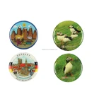 Round Epoxy Fridge Magnet Little Animal Photo Magnet Fridge Magnet China