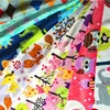 Super soft 100% polyester DTY/FDY velboa minky print fabric with TC backing for sofa and curtain