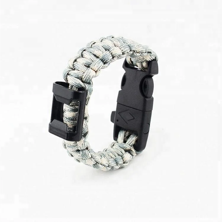 Multi Tool Promotional Neoprene Bracelet Parachute Cord With Bottle Opener, Colored bracelet
Multi Tool Promotional Neoprene Bracelet Parachute Cord With Bottle Opener, Colored bracelet