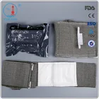 Sterile Military Medical Emergency Trauma Dressing(Green) with ISO,FDA,CE
