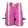 safety reflective vest , safety vest reflective , pink safety vest ansi for kids wearing