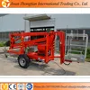 ZTG ZHONGTIAN 18M Towable boom lift for sale trailer mounted boom lift truck used for cherry picker