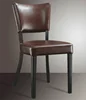 2019 Luxury dining chair restaurant grey