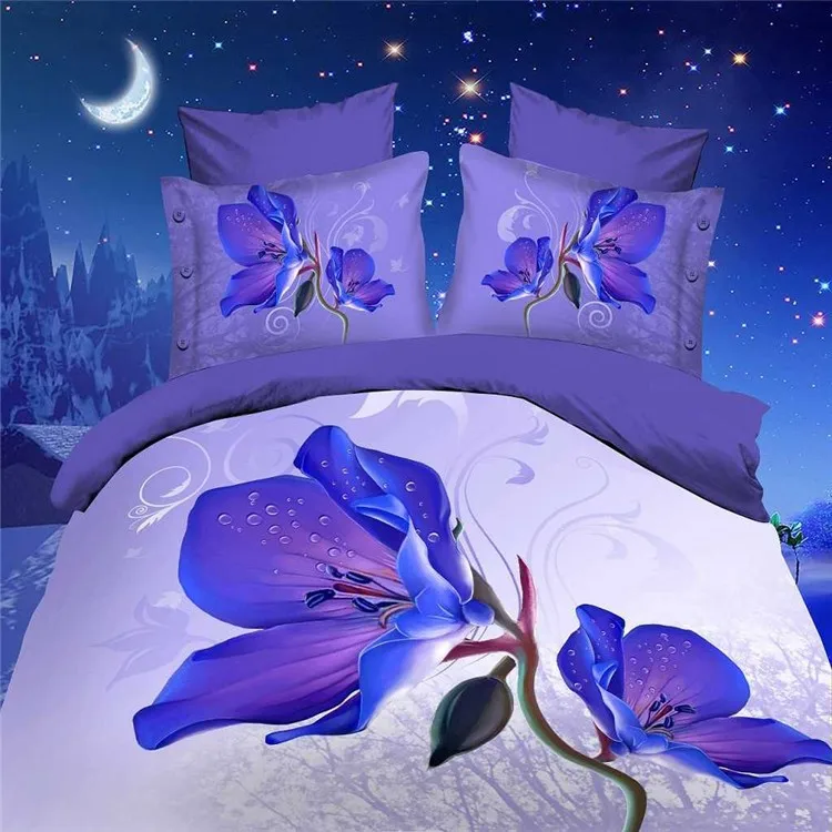 LUURY 3D animal horse leopard tiger flower bedding bed sheet set bedclothes duvet cover set bedding set .