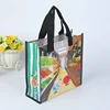Supermarket usage reusable pp woven recycle shopper bag, fruit bag