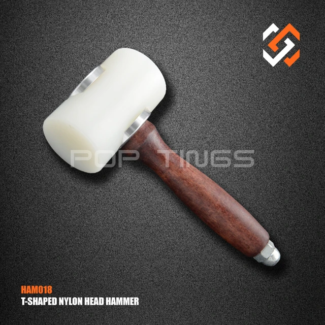 t-shaped nylon head hammer ham018 nylon mallet