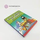 High Quality Hard Cover Bible Jesus Born Baby Children Memory Story Book Printing