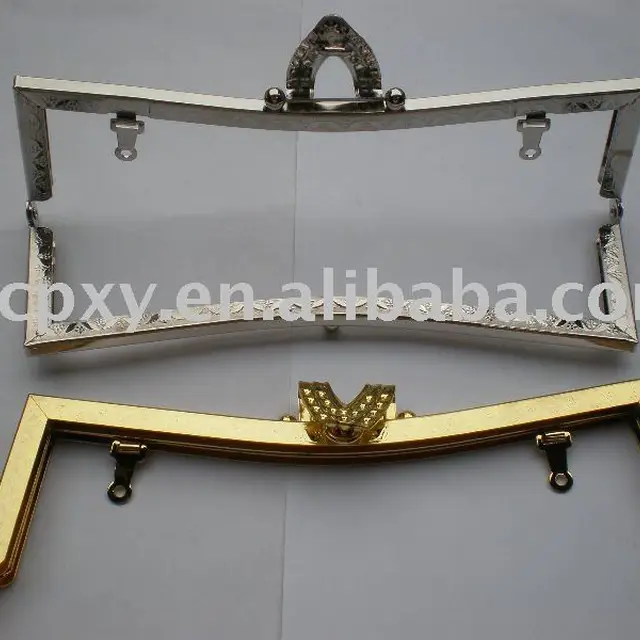 Silver* Gold plated metal handbag parts and accessories