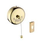 indoor hotel retractable clothes line clothes rack gold plating color clothes product line