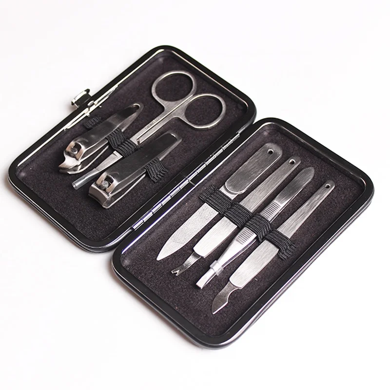 Low MOQ Connie Cona professional small square package cuticle remover travel manicure pedicure set, Custom
Low MOQ Connie Cona professional small square package cuticle remover travel manicure pedicure set, Custom