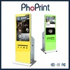 Public interaction Photo Printing Vending Machine photo booth kiosk with 42 inch advertising screen