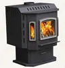 Steel Woodburning Wood Stoves (True fire Fireplace)