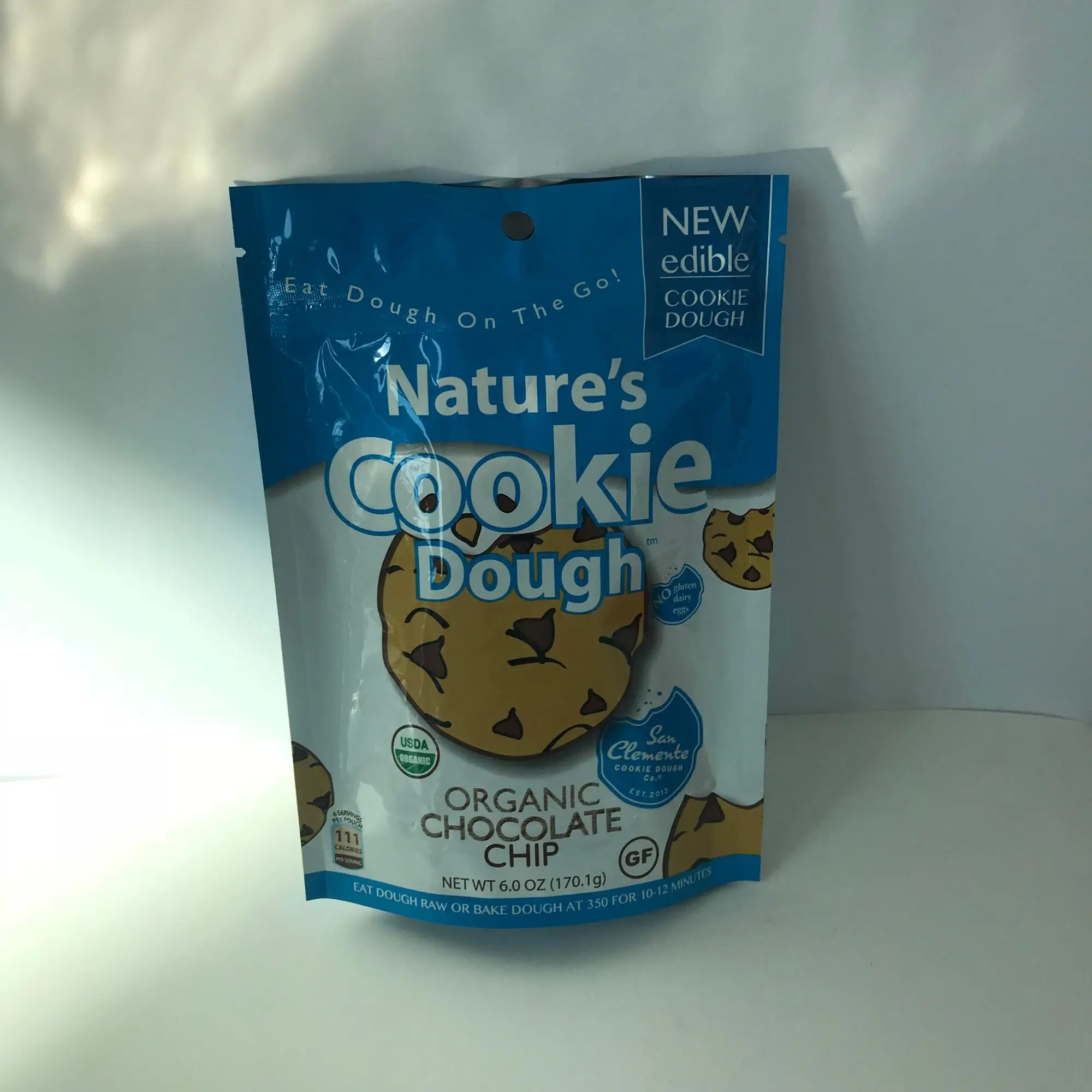 stand up cookie bag / aluminium foil zipper bag for snack
