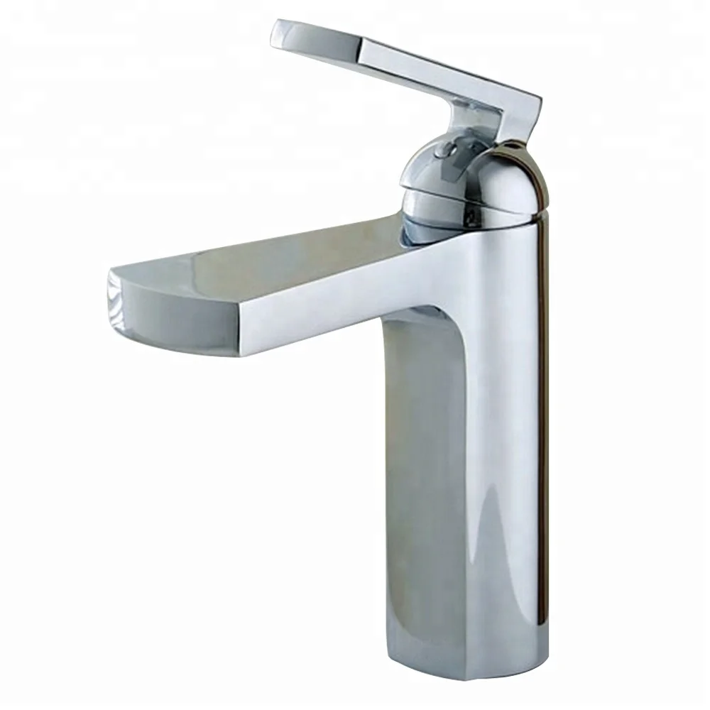 New Fashion Waterfall Faucet Lead Free Brass Bathroom Sanitary