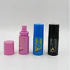 MZPACK 1oz plastic PET perfume sprayer bottle ,pink/blue/black color, snap neck size with the cylinder shape 30ml