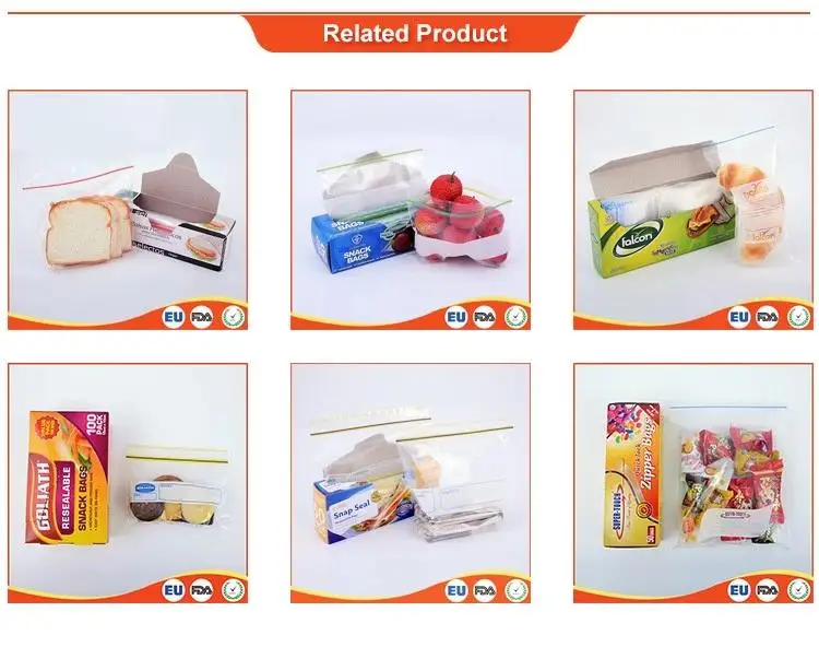 Zip lockk Seal Zip Lock Freezer, Slider Storage Zip Bags, Grip-Seal Bags, Supagrip, Minigrip,Grippa 2