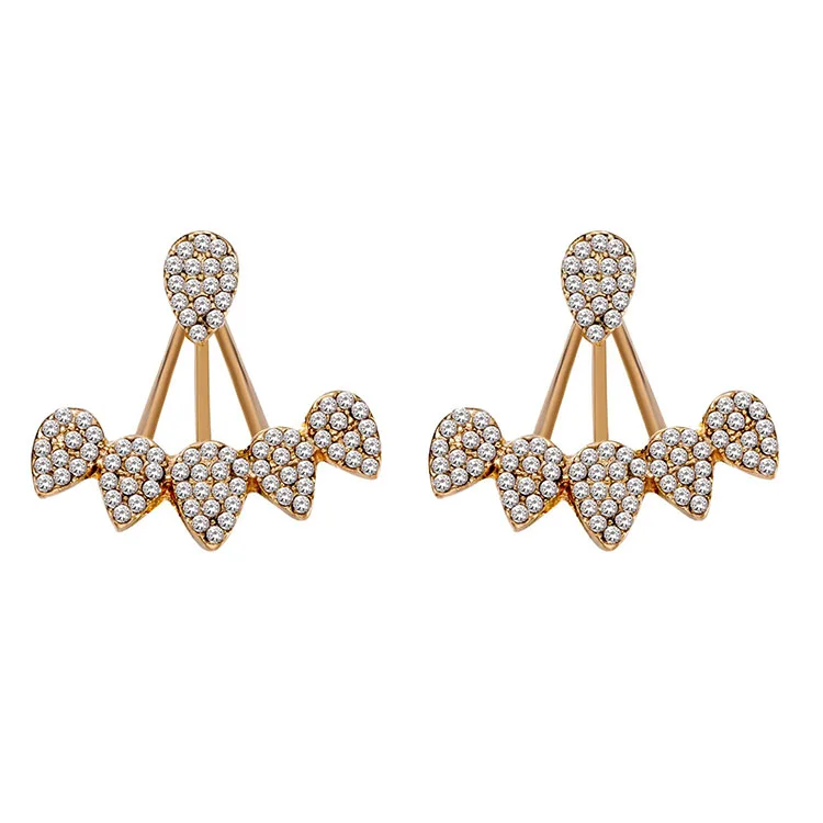 EM1062 Trendy Rhinestone Crystal Spike Minimalist ear jackets, Ear jackets with spikes, Geometric earrings
EM1062 Trendy Rhinestone Crystal Spike Minimalist ear jackets, Ear jackets with spikes, Geometric earrings