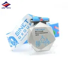 Longzhiyu 13 Years Zinc Alloy Medallions Manufacturer Custom Running Sport Medals Bespoke 3D Gold Marathon Metal Medal