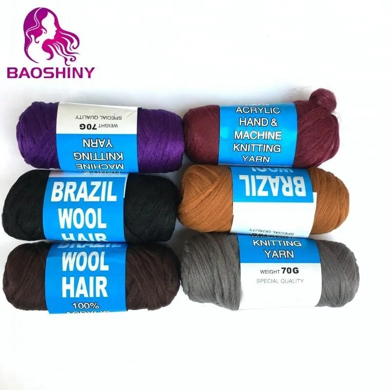 Wholesale brazilian wool hair Acrylic hand and machine knitting Blended Yarn scale hair 70G
Wholesale brazilian wool hair Acrylic hand and machine knitting Blended Yarn scale hair 70G