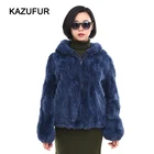 Street Fashion Genuine Fur Jacket Women Fur Jacket Rabbit Fur Jacket