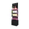 Retail nail polish rotating jewelry makeup cosmetics display floor stand