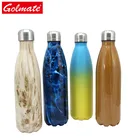 wholesale 500ml 750ml 1000ml insulated stainless steel cola sport water bottle