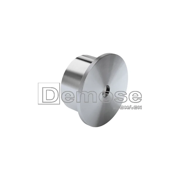 stainless steel metal round pipe post / fence end caps