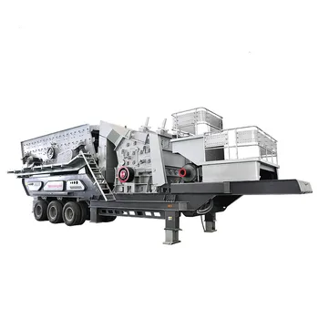 2018 strongly recommended mobile stone quarry crushing plant, fine crushing mobile impact crusher