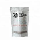 Food Grade And Moisture Proof Stand Up 12oz Coffee Bag With Zipper