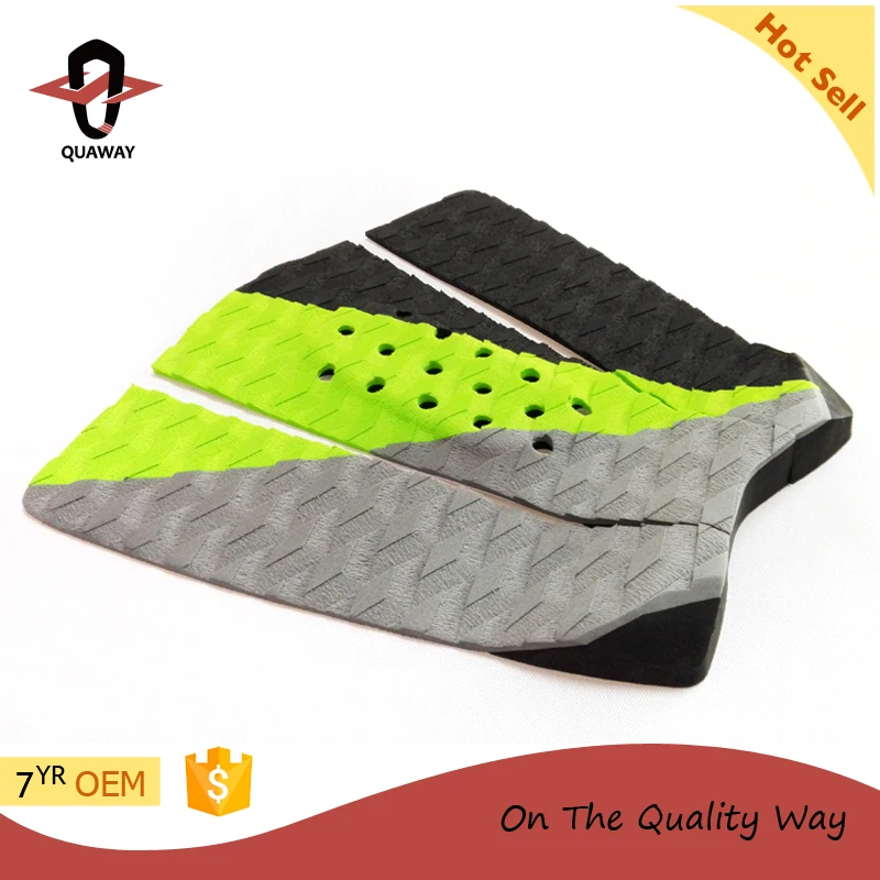 Wholesale Surfboard Traction Pad 3pcs Grey/Green/Black EVA Grip With 25mm Kick Tail
Wholesale Surfboard Traction Pad 3pcs Grey/Green/Black EVA Grip With 25mm Kick Tail