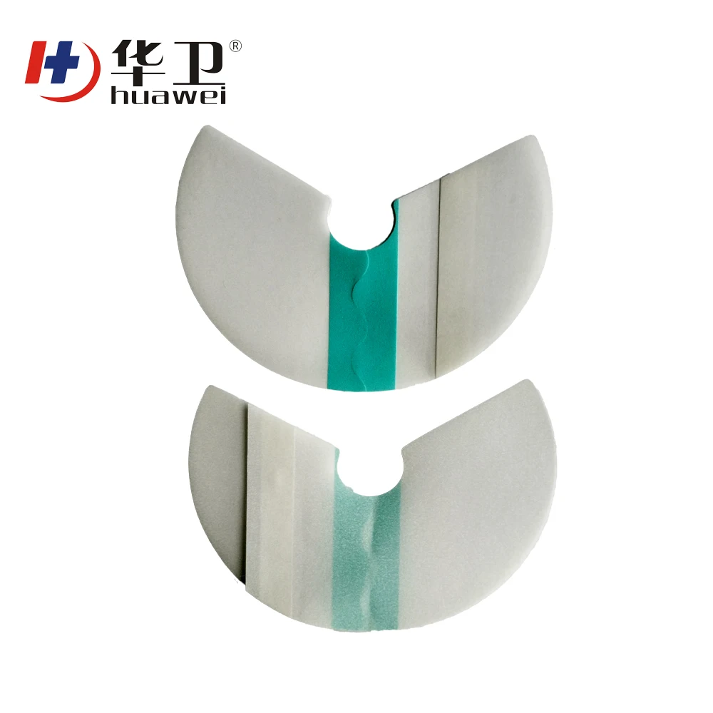 Medical I.V. catheter nonwoven dressing for fixing cannula