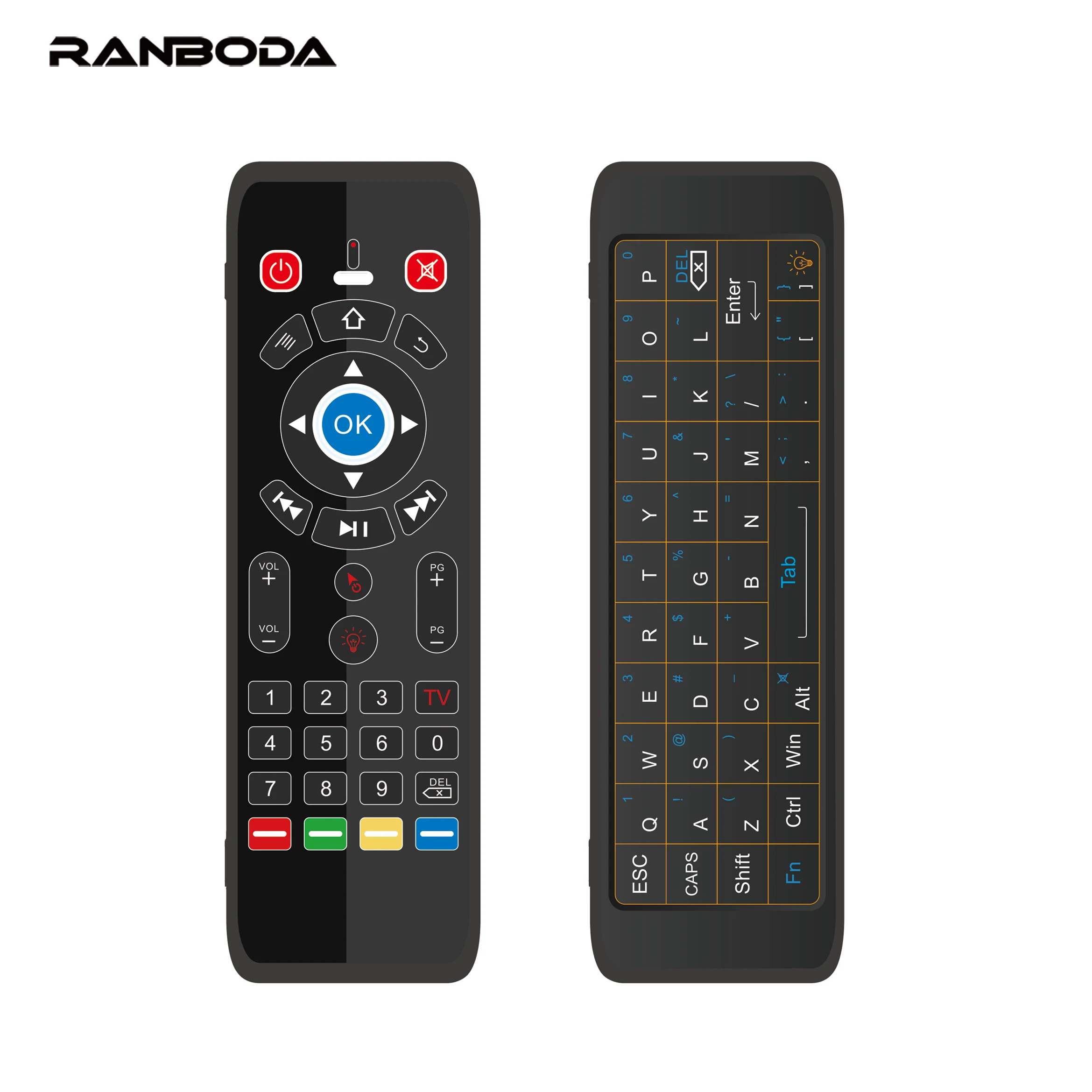 Factory Direcct 2.4G Wireless Backlit Mic input Air Mouse Remote with full Touch Qwerty Keyboard for Android TV Box T16 voice
Factory Direcct 2.4G Wireless Backlit Mic input Air Mouse Remote with full Touch Qwerty Keyboard for Android TV Box T16 voice