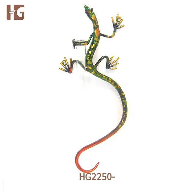 High Quality Special Custom Gecko Shape Metal Modern Abstract Art Crafts