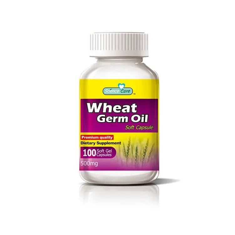 Anti Aging Hair Grow Supplement Wheat Germ Oil Softgel Capsule
